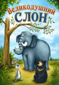 Обкладинка книги "Великодушний слон"