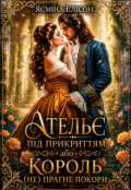 Обкладинка книги "Ательє під прикриттям, або Король (не) прагне покори "