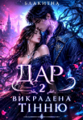 Обкладинка книги "Викрадена Тінню. Дар 2"
