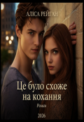 Обкладинка книги "Це було схоже на кохання"