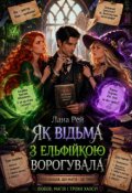 Обкладинка книги "Як відьма з ельфійкою ворогувала"