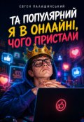 Обкладинка книги "Та популярний я в онлайні, чого пристали"