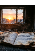 Обкладинка книги "Те що не згоріло "