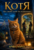 Обкладинка книги "Котя. Кіт, який гуляє по підвіконнях"