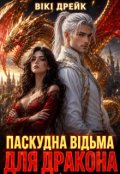Обкладинка книги "Паскудна відьма для дракона"