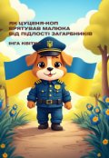 Обкладинка книги "Як цуценя-коп врятував малюка від підлості загарбників"