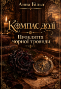 Обкладинка книги "Компас долі. Прокляття чорної троянди "