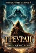 Обкладинка книги "Треуран. Тіні над пісками."