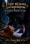 Обкладинка книги "Горе відьма для перевертня чи пошуки зниклої сестри "