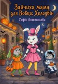 Обкладинка книги "Зайчиха мама для Вовка Хелоувін!"