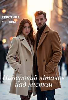 Паперовий літачок над містом