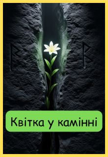 Він - зі скелі, вона - з лісу. [квітка у камінні]