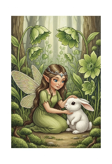 Фея Олівія і чарівний пензлик бажань.