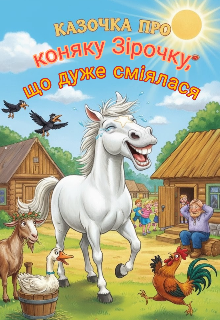 Казочка про коняку Зірочку, що дуже сміялася 