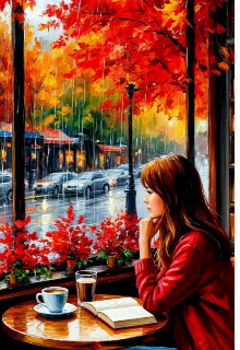 Осіння кав'ярня. 