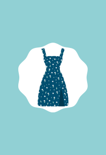 Ніжно-блакитна сукня