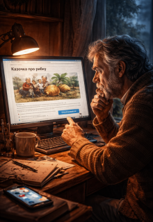 Посадив дід ріпку.