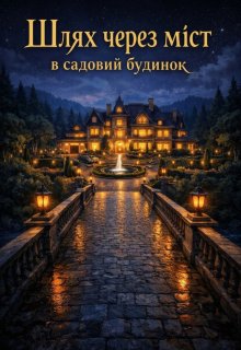 Шлях через міст в садовий будинок